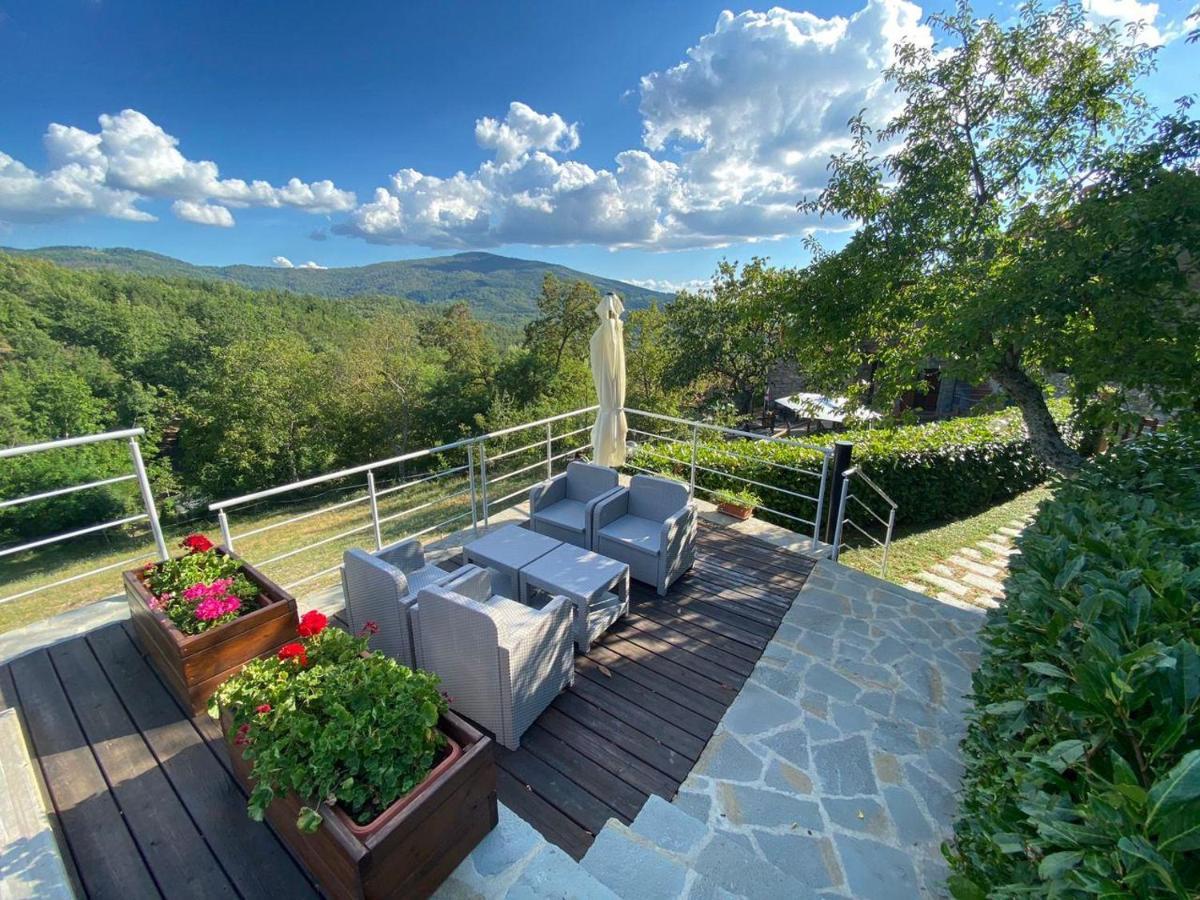 Agriturismo Vezzano Chiusi della Verna Eksteriør billede