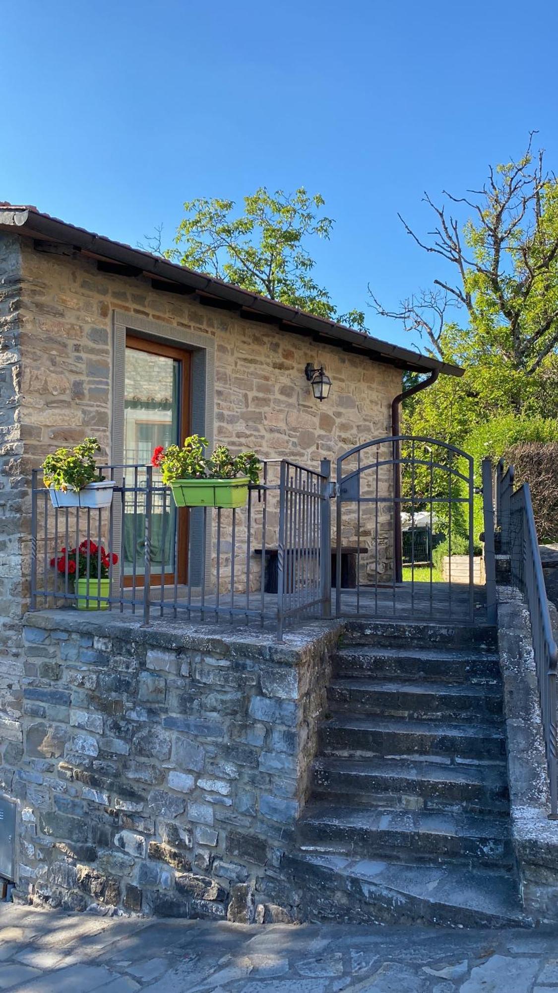 Agriturismo Vezzano Chiusi della Verna Eksteriør billede