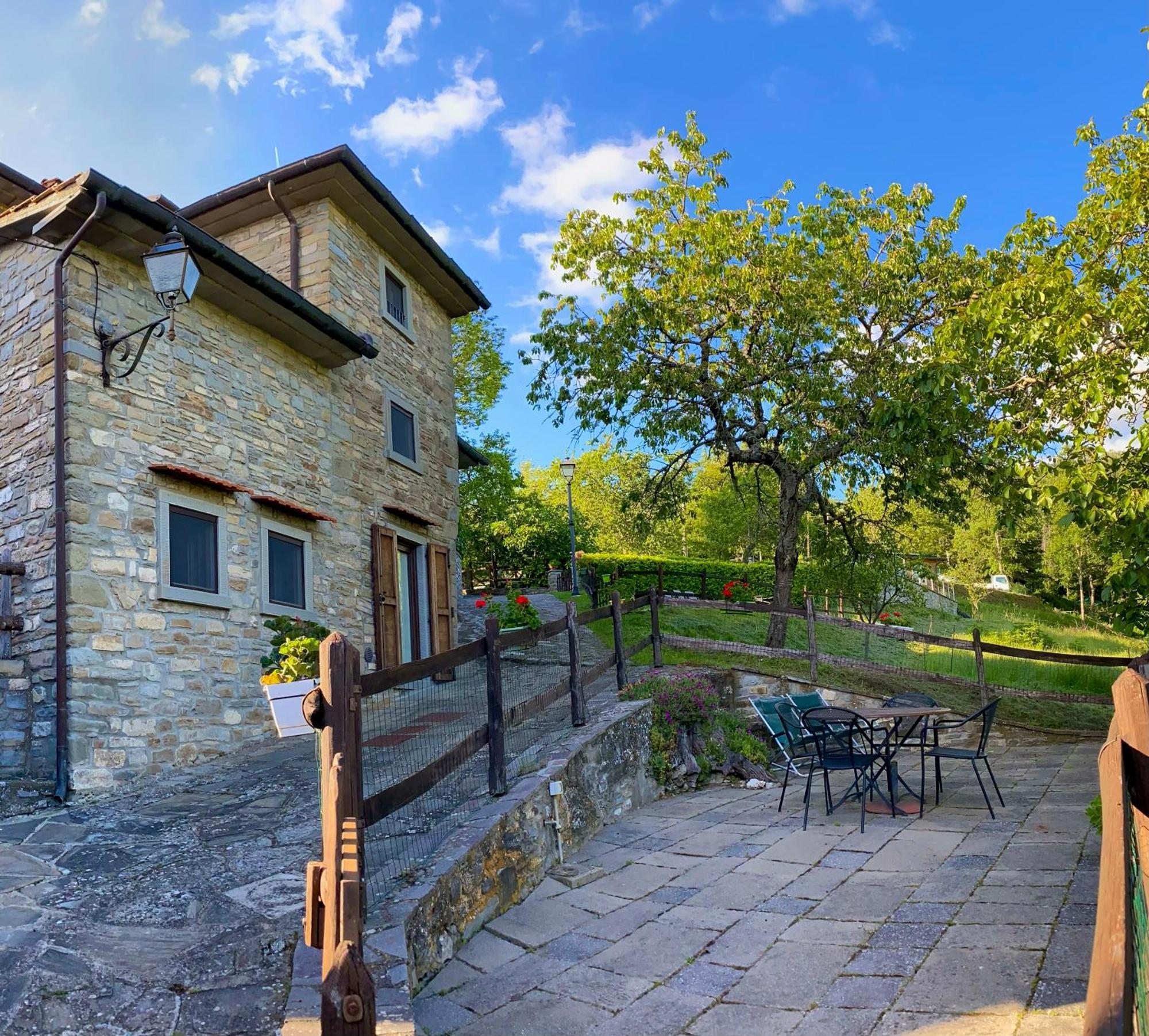 Agriturismo Vezzano Chiusi della Verna Eksteriør billede